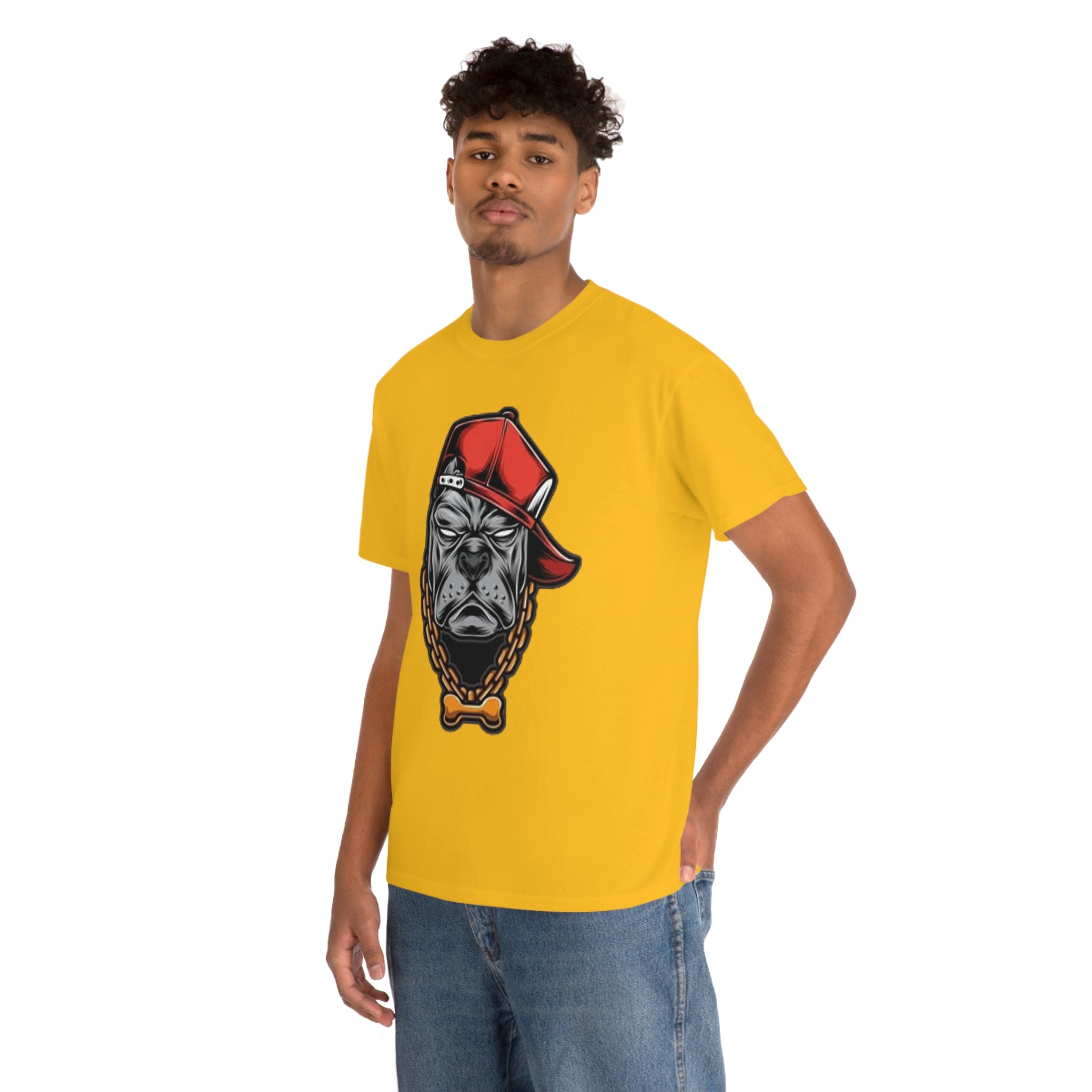 Gangster dog- Heavy Cotton Tee