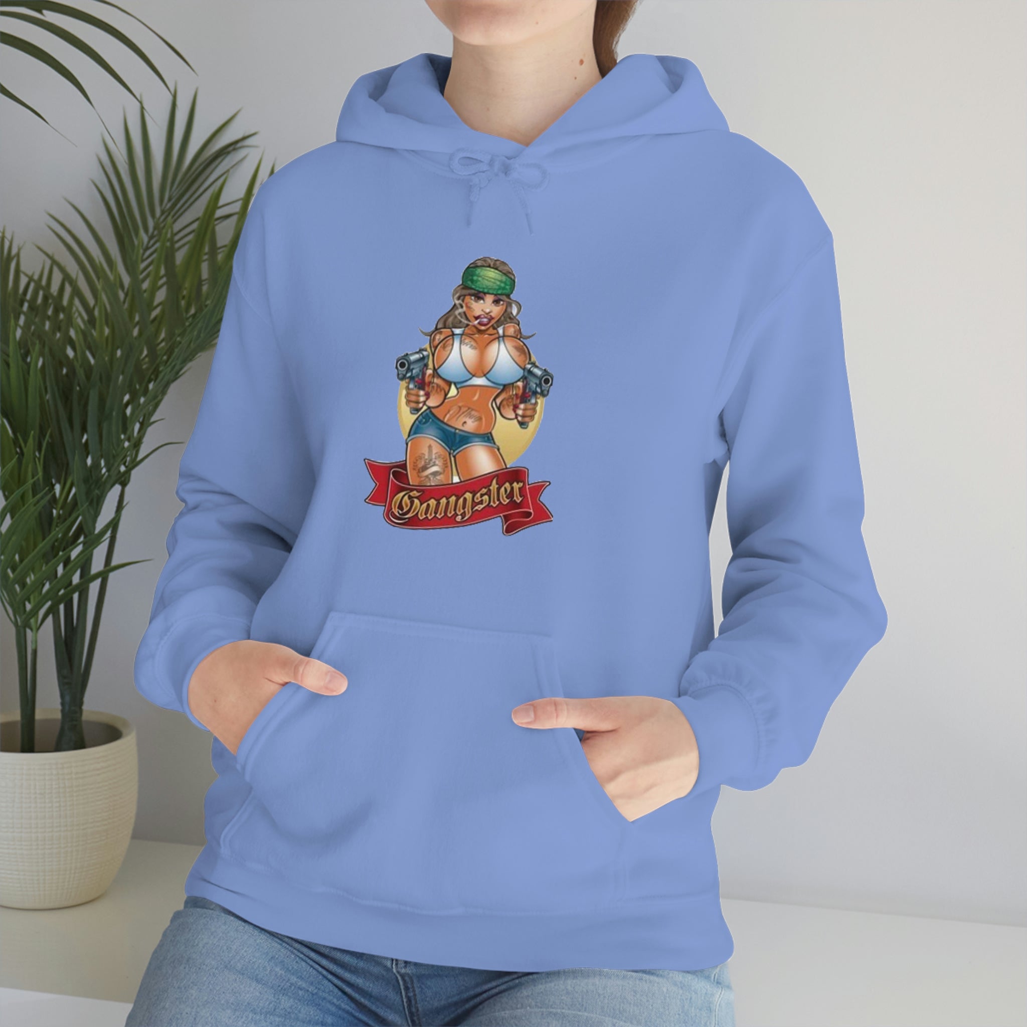 Girl gangster-Heavy Blend™ Hooded Sweatshirt