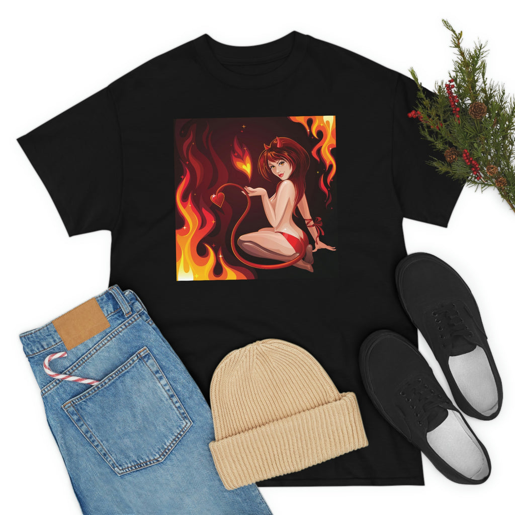 Devil girl— Heavy Cotton Tee