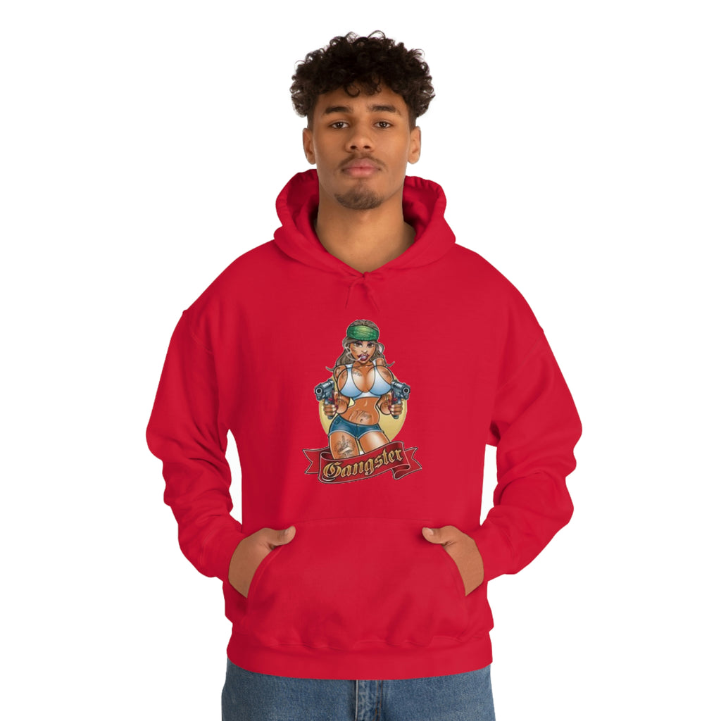 Girl gangster-Heavy Blend™ Hooded Sweatshirt