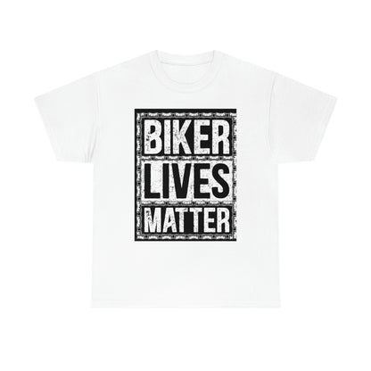 Biker lives matter- Unisex Heavy Cotton Tee