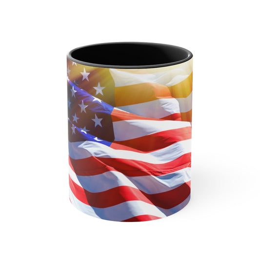 USA Accent coffee Mug