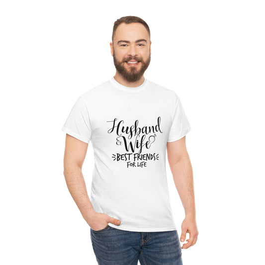 Husband and wife— Unisex Heavy Cotton Tee