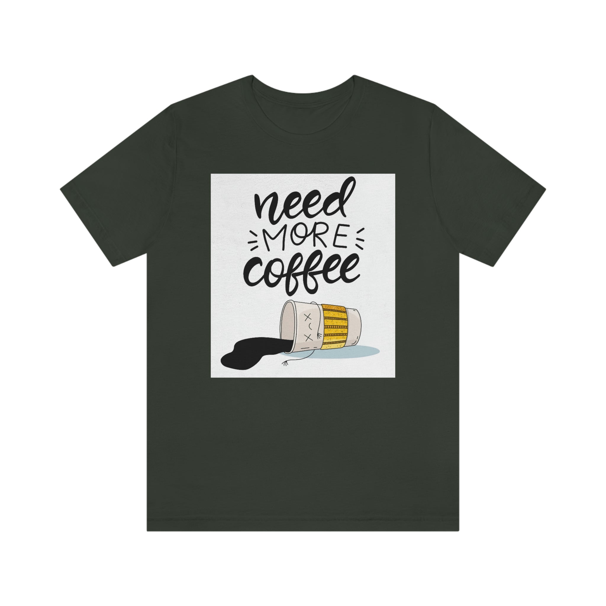 Need more coffee-Unisex Jersey Short Sleeve Tee