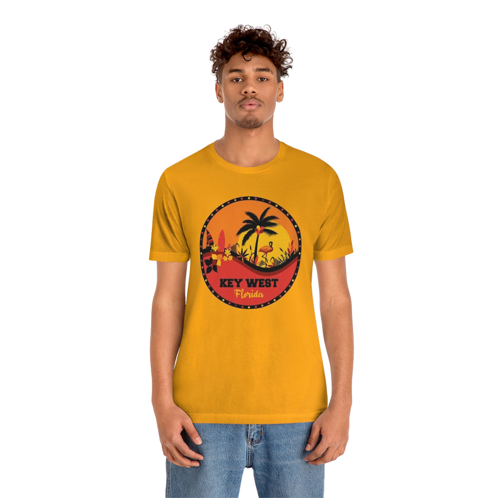 Key west Fl- Unisex Jersey Short Sleeve Tee