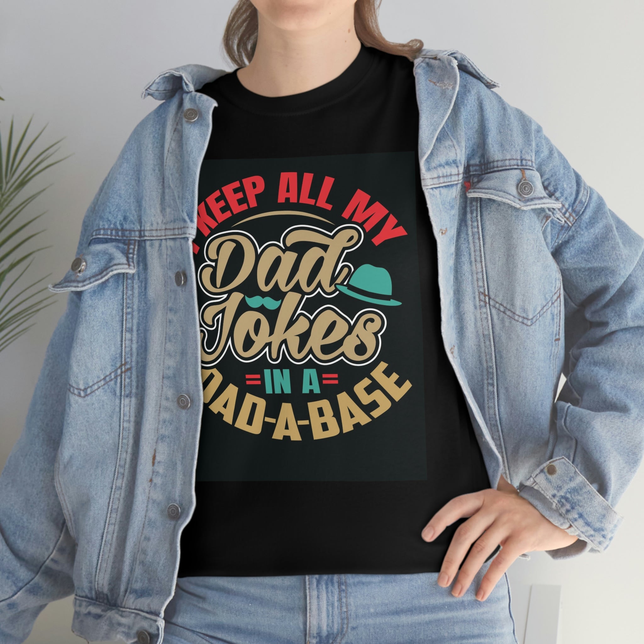 Dad jokes- Heavy Cotton Tee