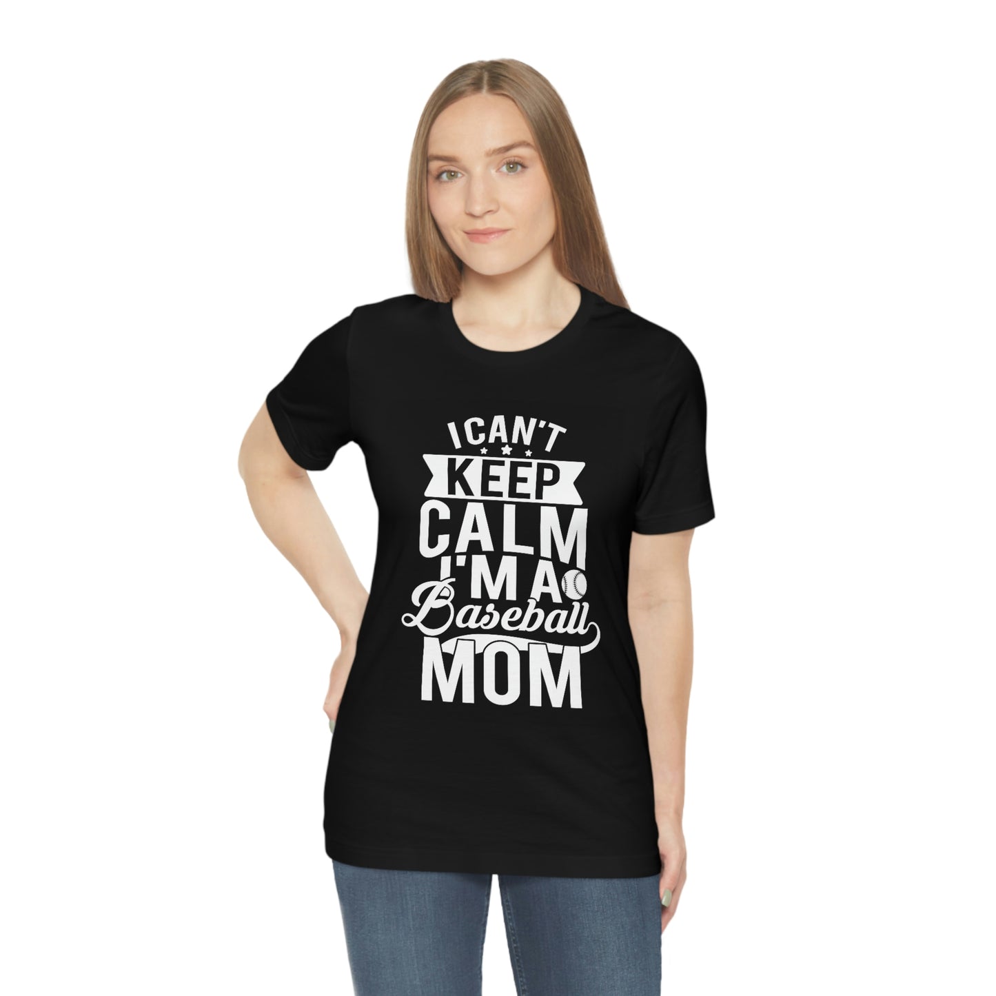 Baseball mom - Jersey Short Sleeve Tee