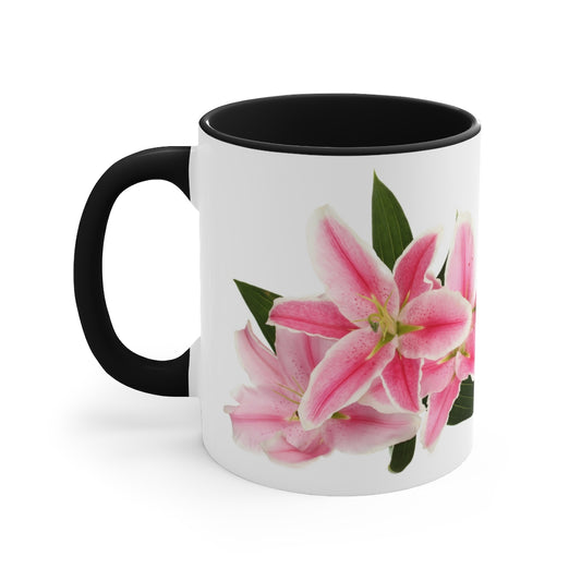 Flower Accent coffee Mug