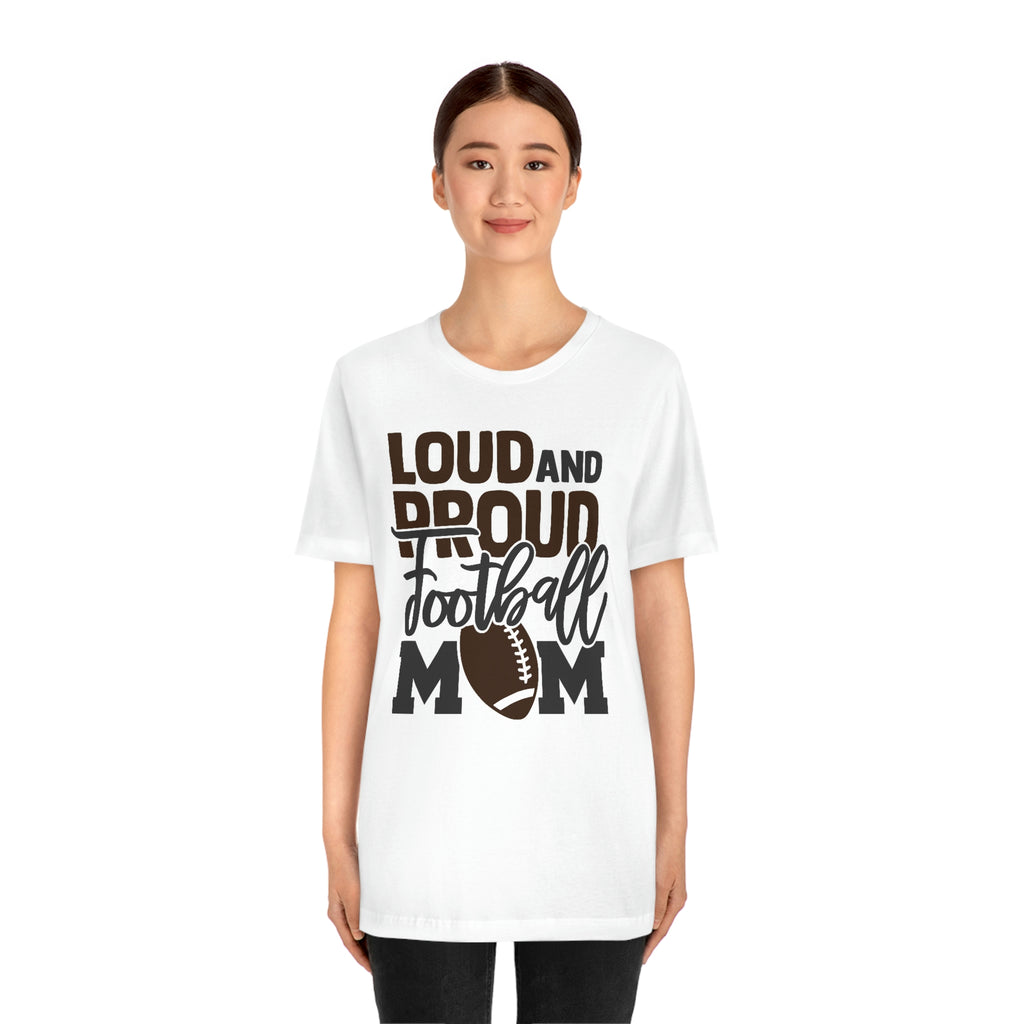 Football mom— Jersey Short Sleeve Tee