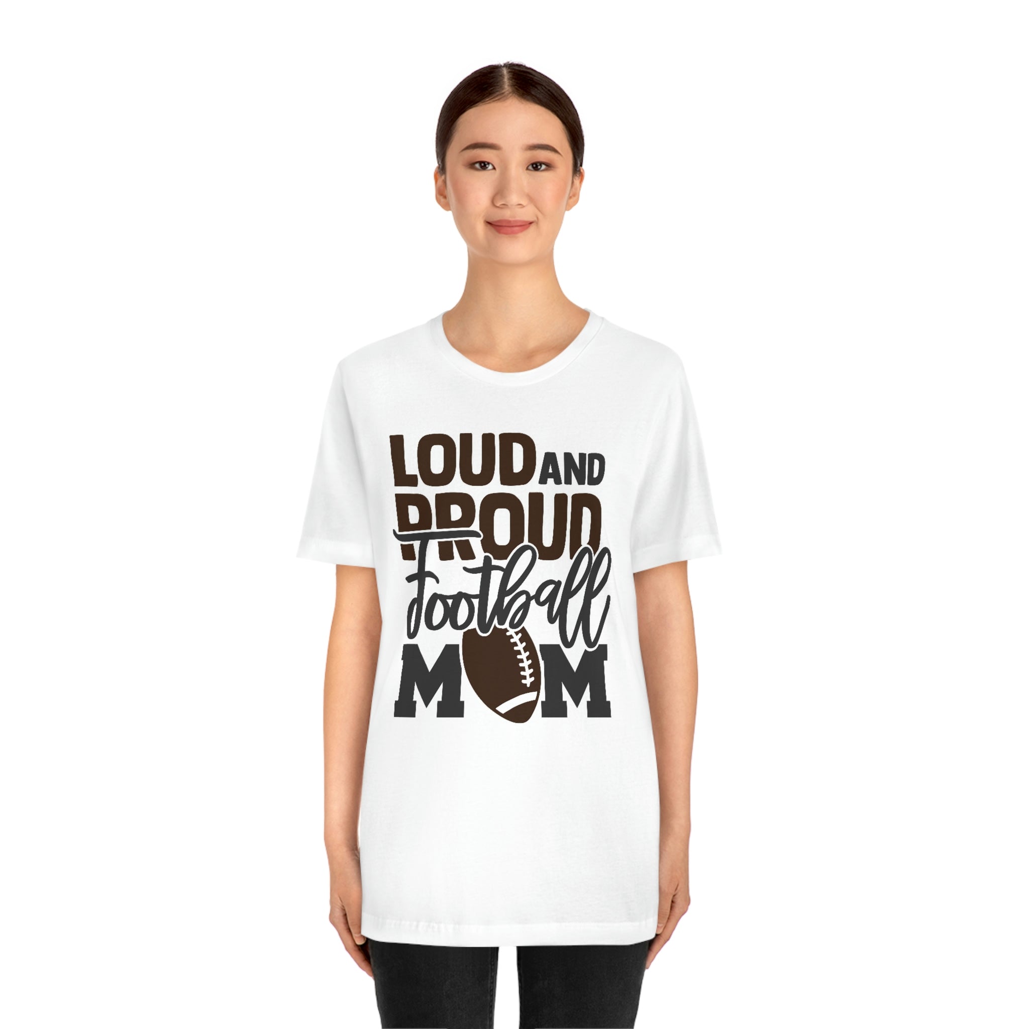 Football mom— Jersey Short Sleeve Tee