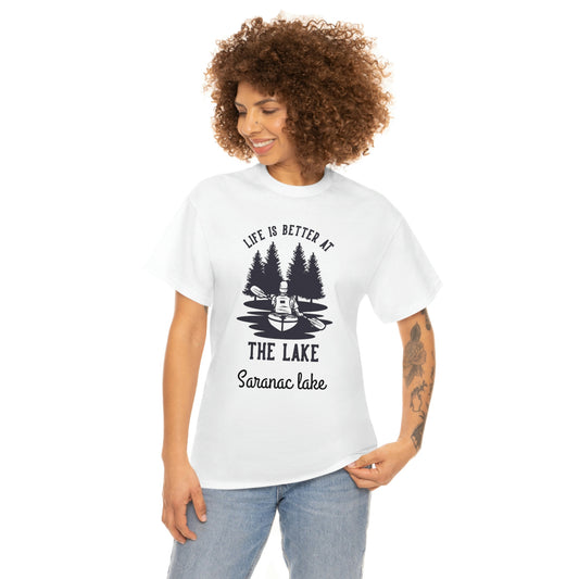 Life is better at the lake - SL-Unisex Heavy Cotton Tee