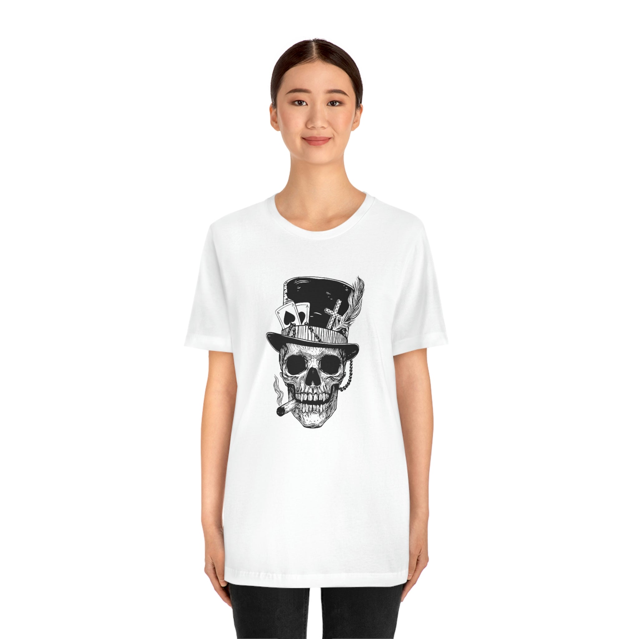 Skull thug- Jersey Short Sleeve Tee