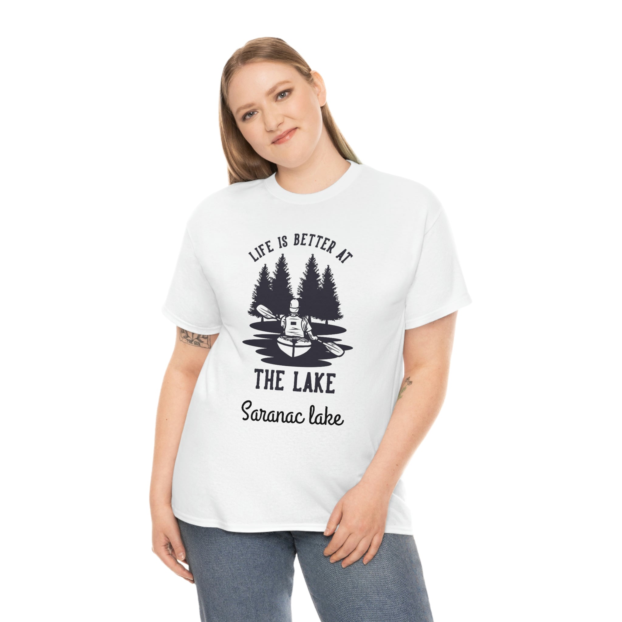 Life is better at the lake - SL-Unisex Heavy Cotton Tee