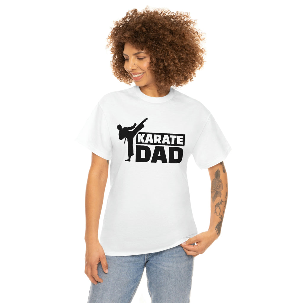Karate dad-  Heavy Cotton Tee