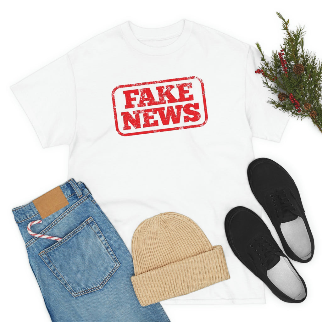 Fake news- Unisex Heavy Cotton Tee