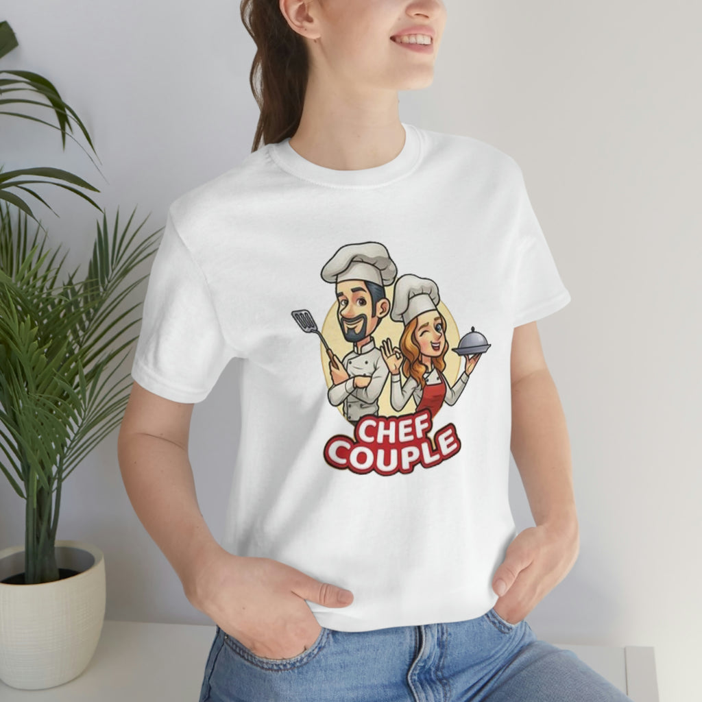 Chef couple- Unisex Jersey Short Sleeve Tee