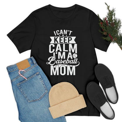 Baseball mom - Jersey Short Sleeve Tee