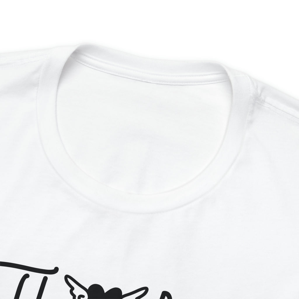 The Lake is my happy place-  Jersey Short Sleeve Tee