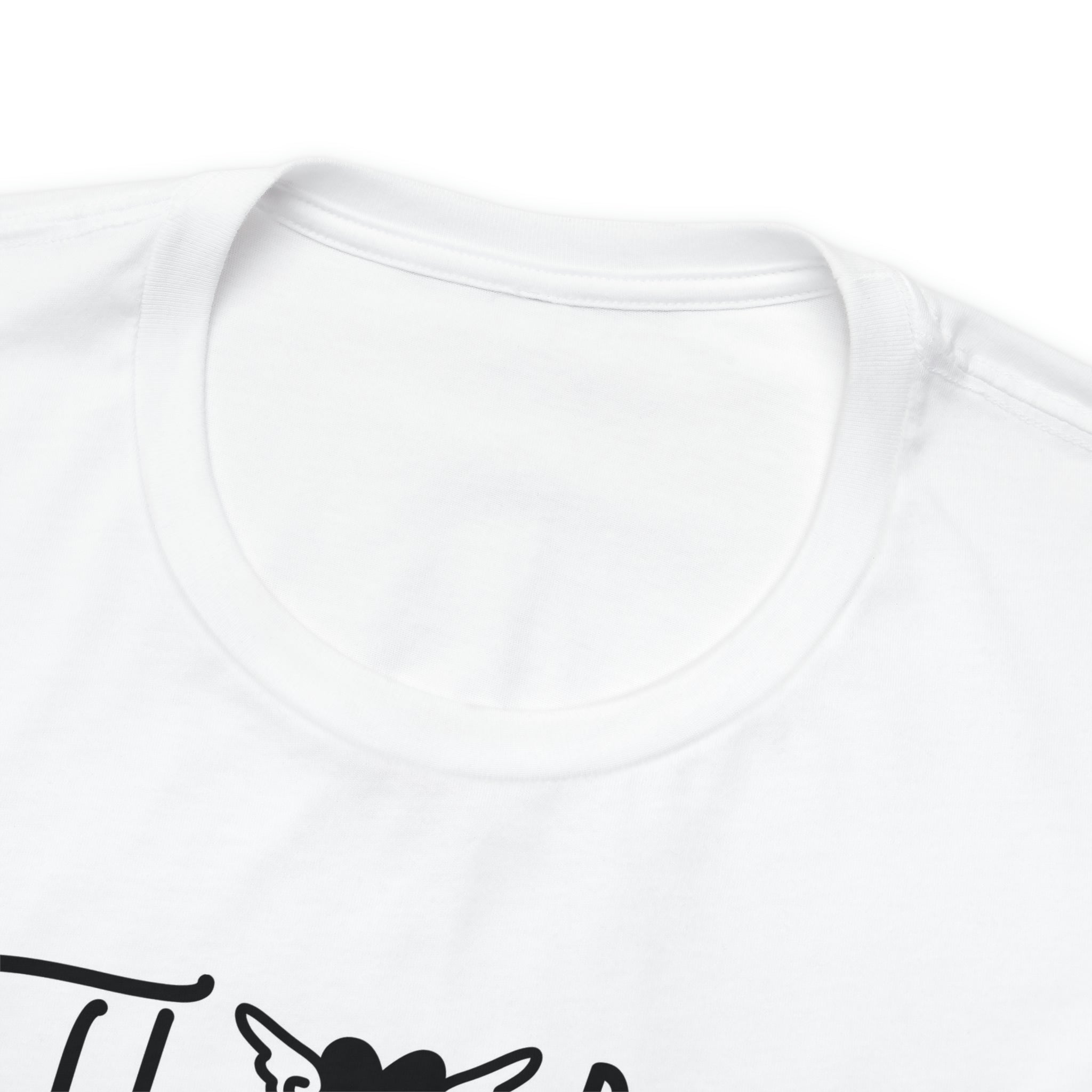 The Lake is my happy place-  Jersey Short Sleeve Tee