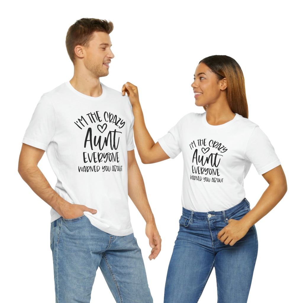 Crazy aunt- Jersey Short Sleeve Tee