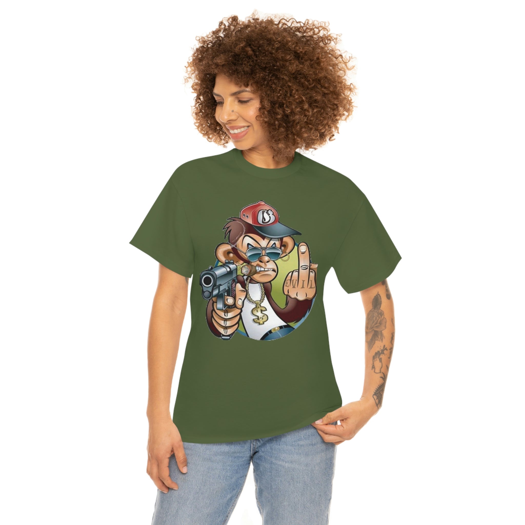 Gangster- Heavy Cotton Tee