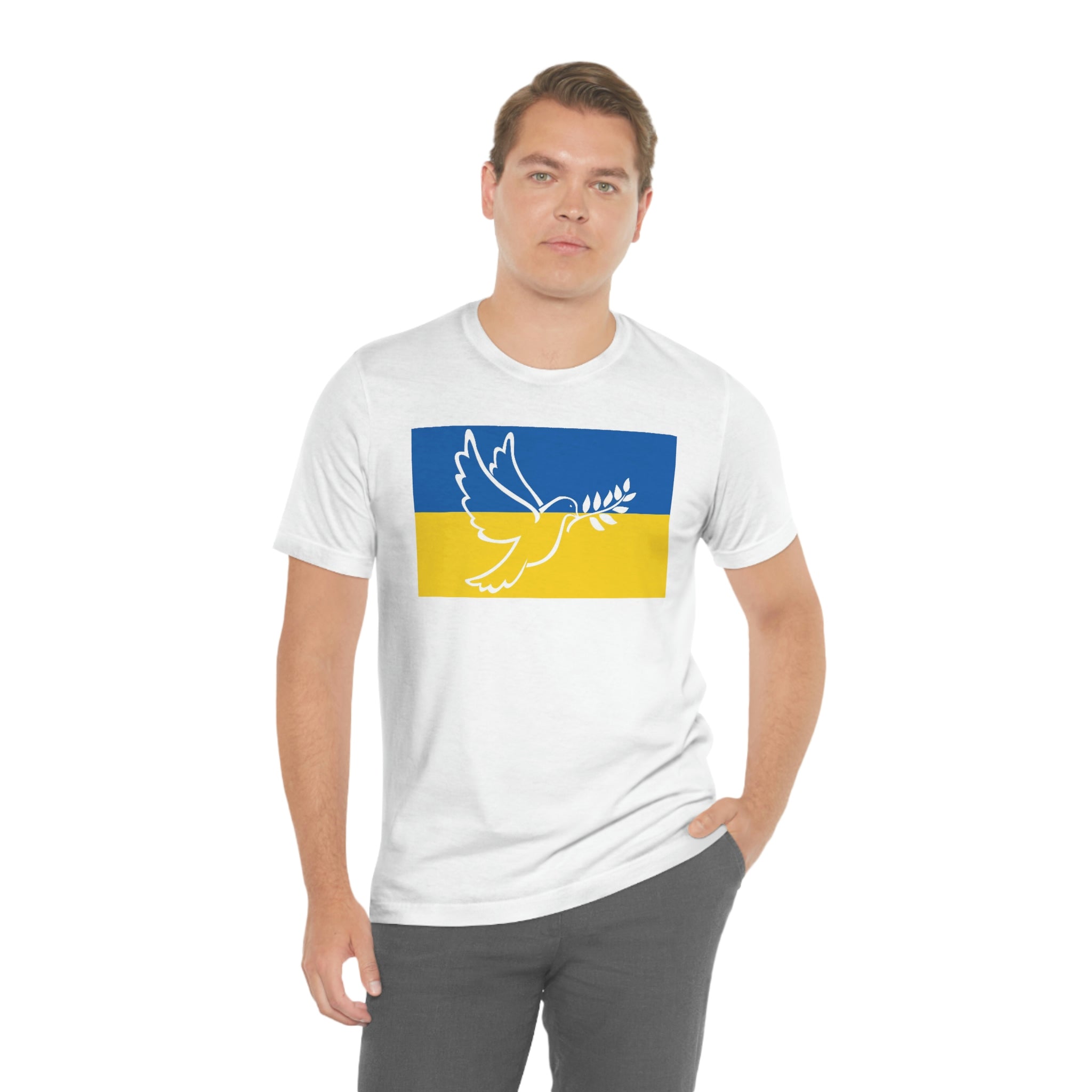 Peace- Unisex Jersey Short Sleeve Tee