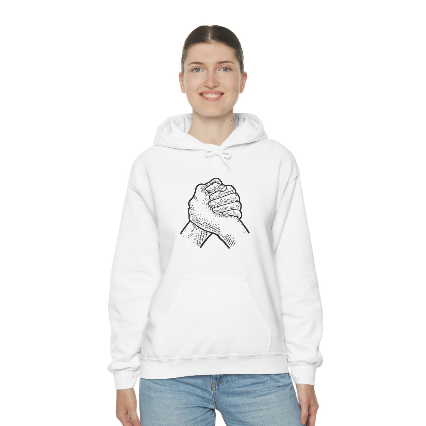 Bro shake- Heavy Blend™ Hooded Sweatshirt