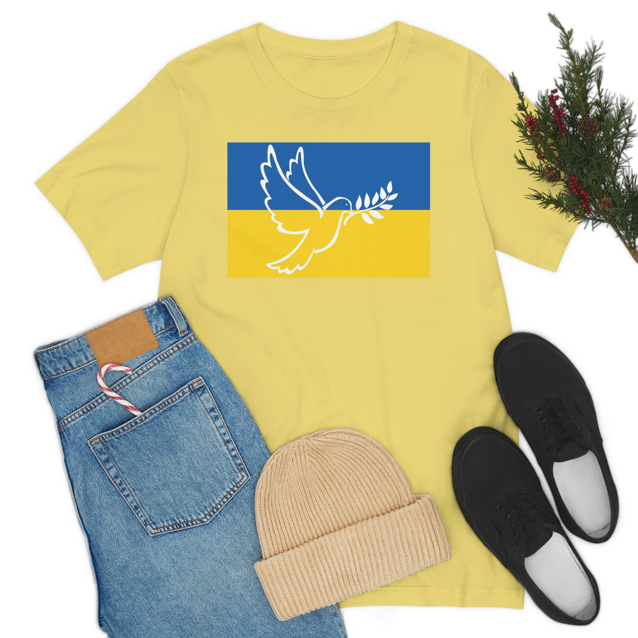 Peace- Unisex Jersey Short Sleeve Tee