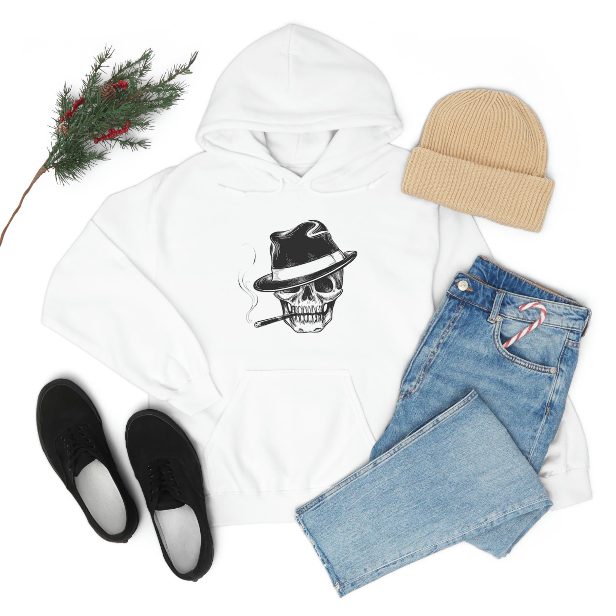 Skeleton- Heavy Blend™ Hooded Sweatshirt