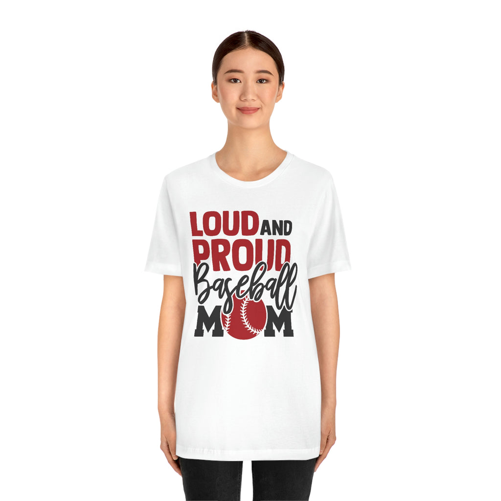 Baseball mom-  Jersey Short Sleeve Tee