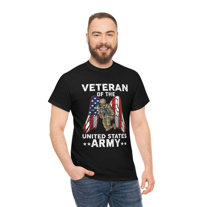 Veteran of army-Unisex Heavy Cotton Tee