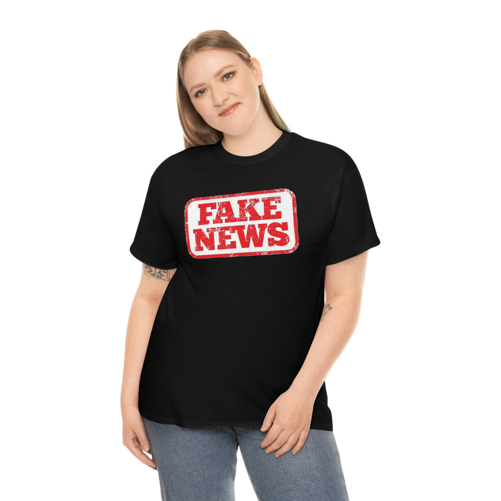 Fake news- Unisex Heavy Cotton Tee