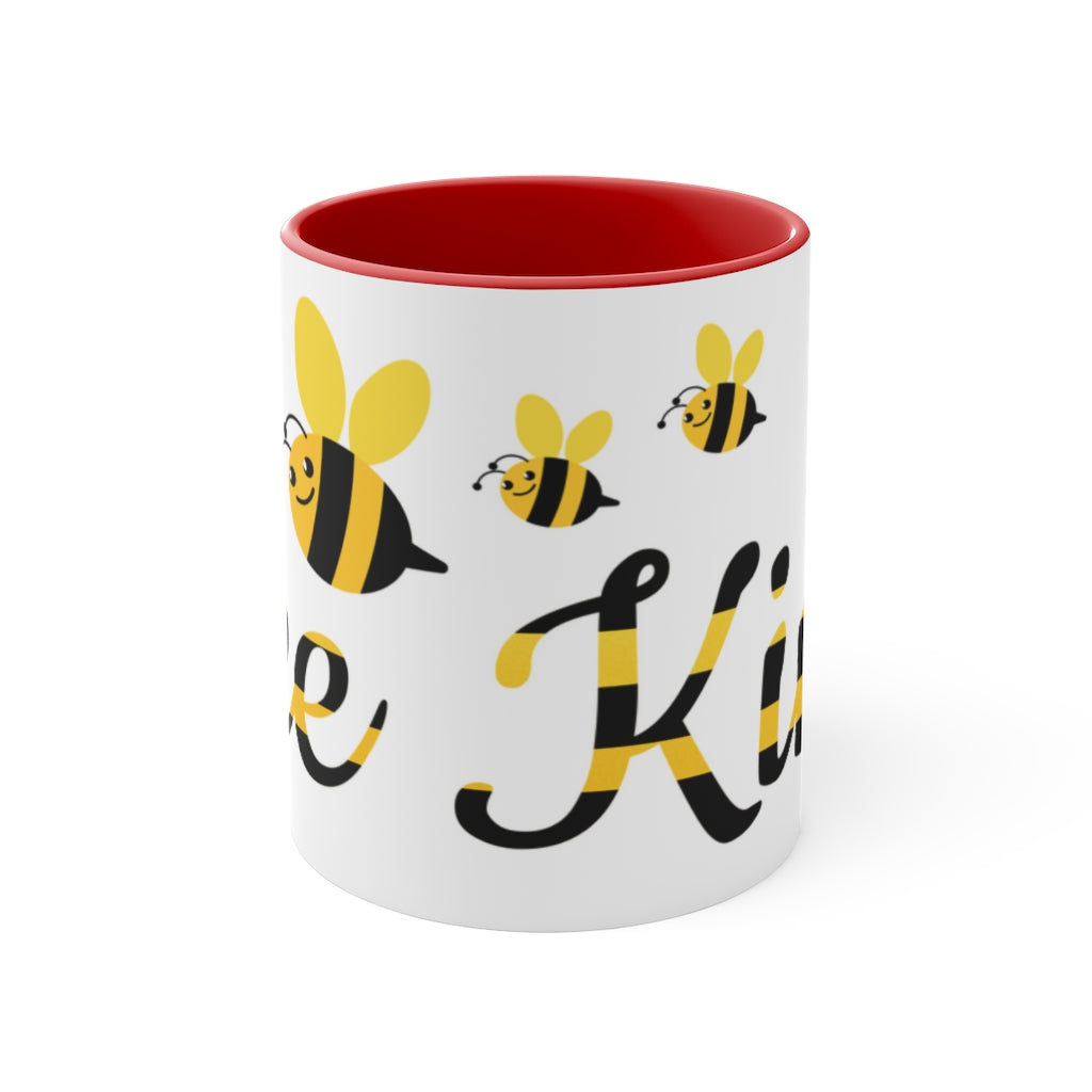 Bee kind Accent coffee Mug