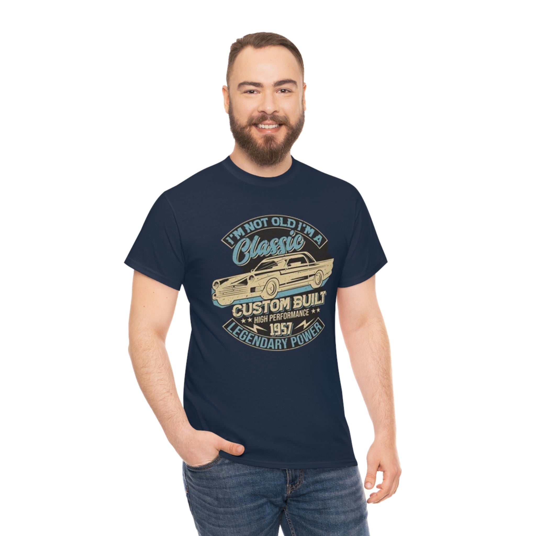 Not old I’m a classic- Heavy Cotton Tee