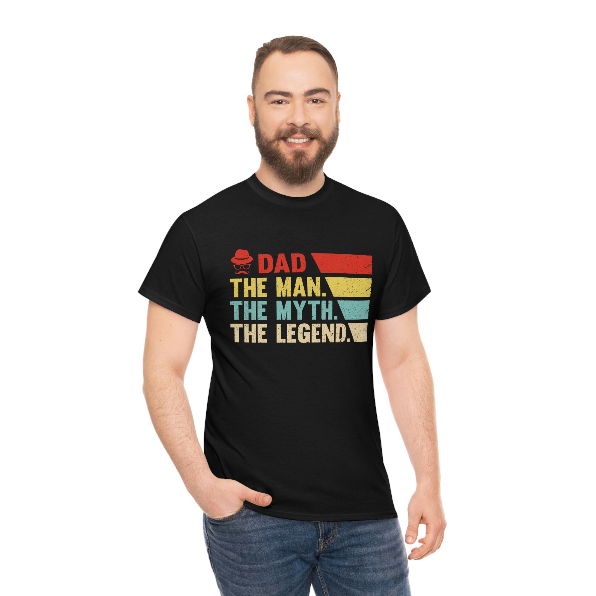 Dad- Heavy Cotton Tee Shirt