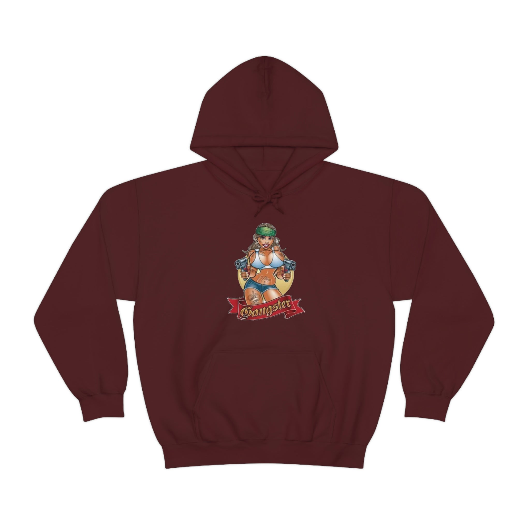 Girl gangster-Heavy Blend™ Hooded Sweatshirt