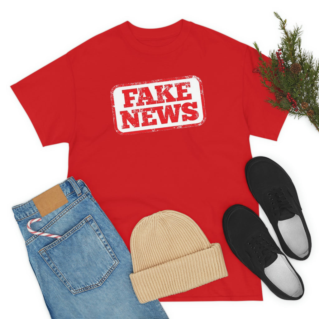 Fake news- Unisex Heavy Cotton Tee