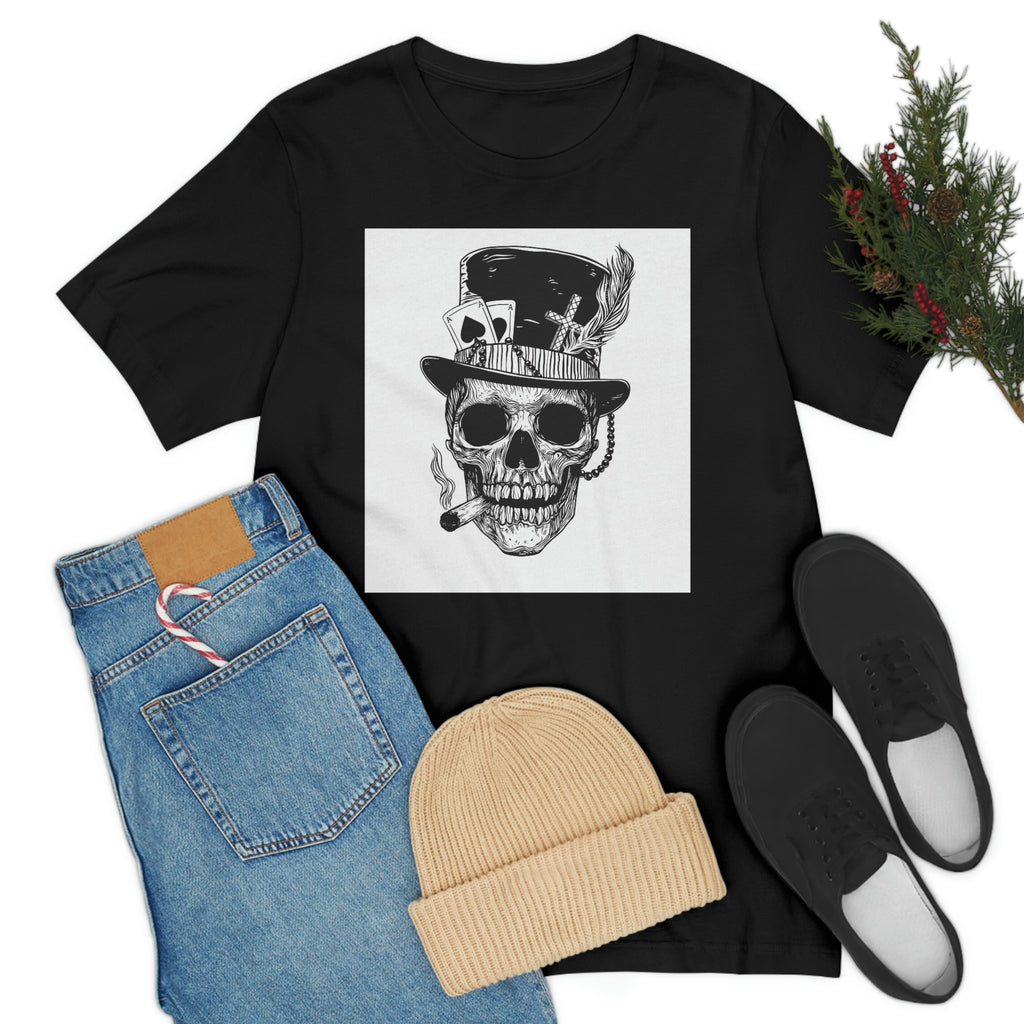Skull thug- Jersey Short Sleeve Tee