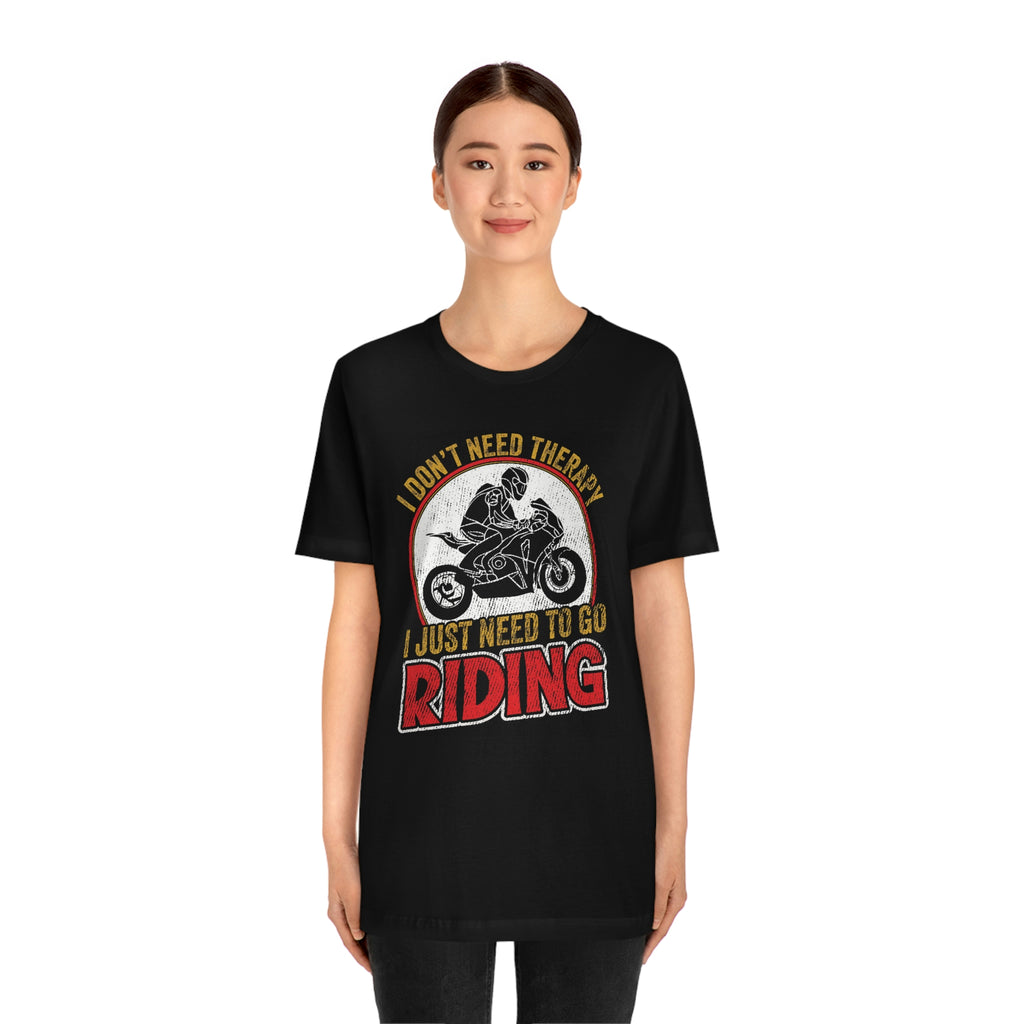 Go riding-  Jersey Short Sleeve Tee