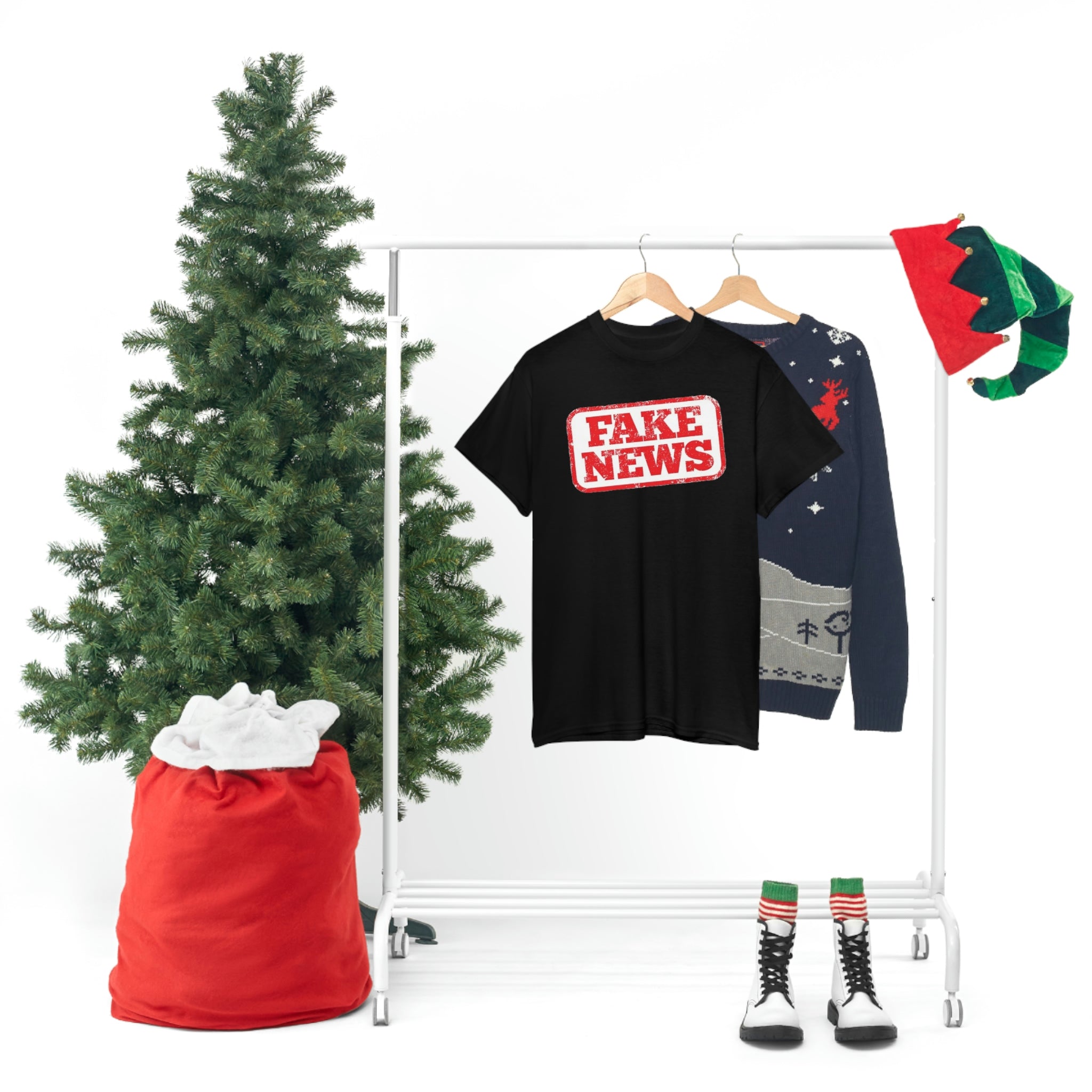 Fake news- Unisex Heavy Cotton Tee