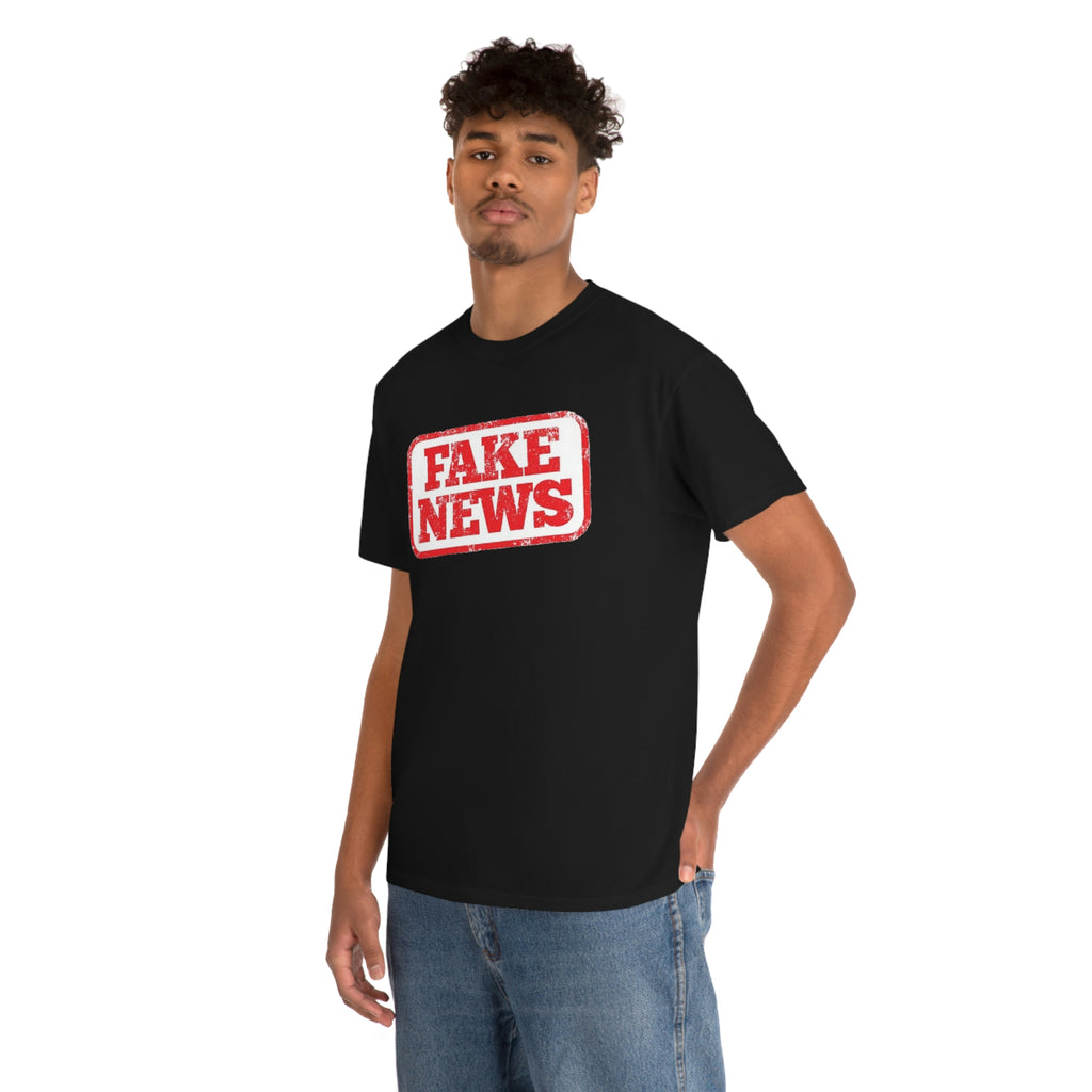 Fake news- Unisex Heavy Cotton Tee