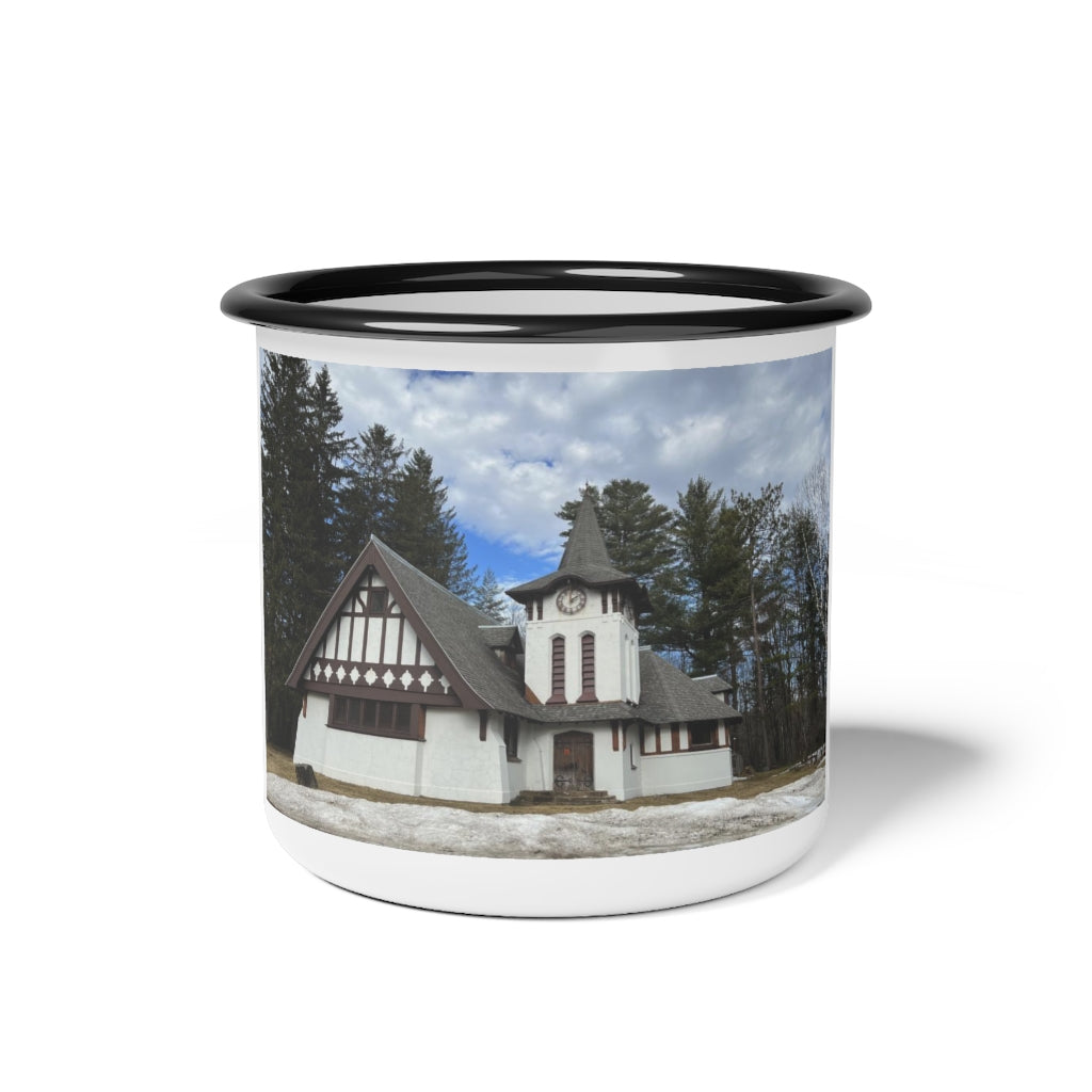 Enamel Camp Cup- white fathers