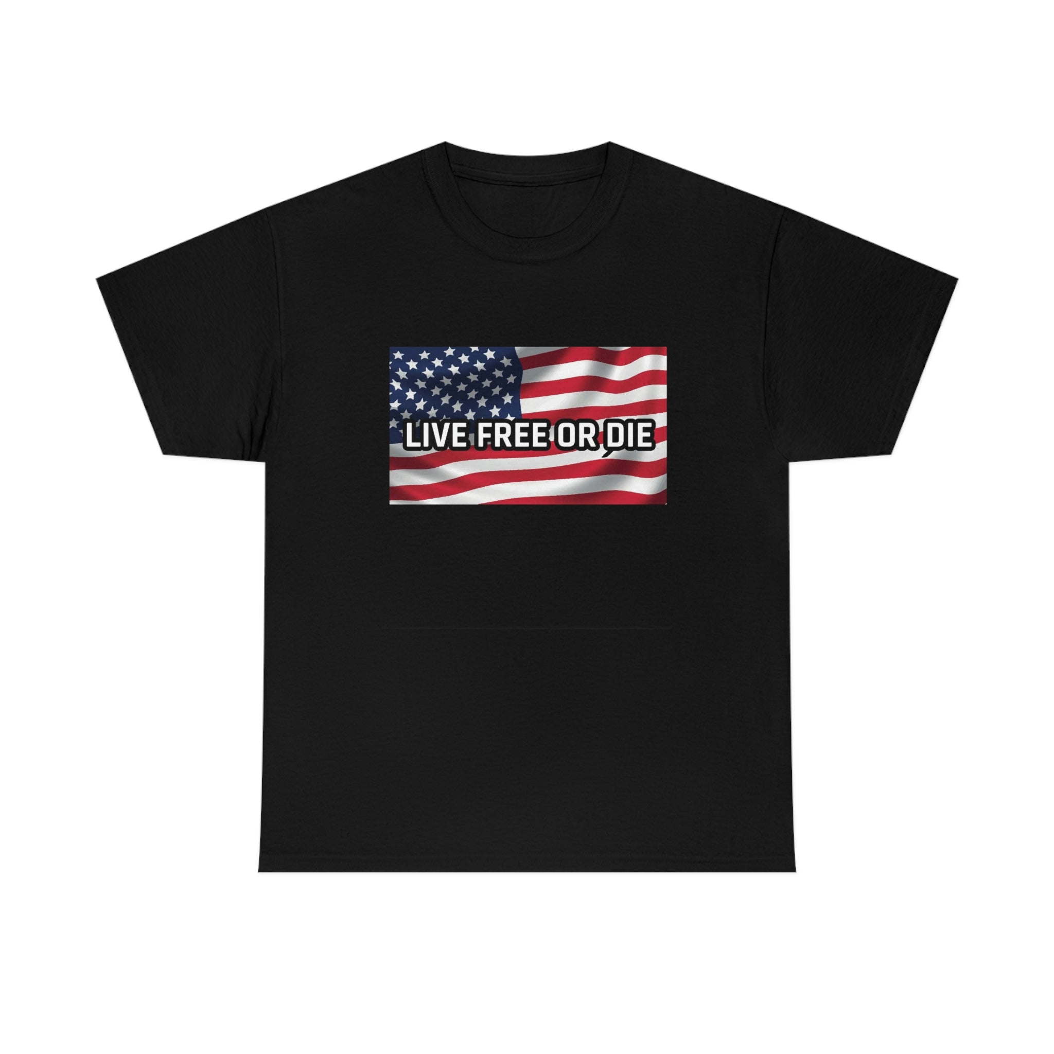 Live free or die- Unisex Heavy Cotton Tee
