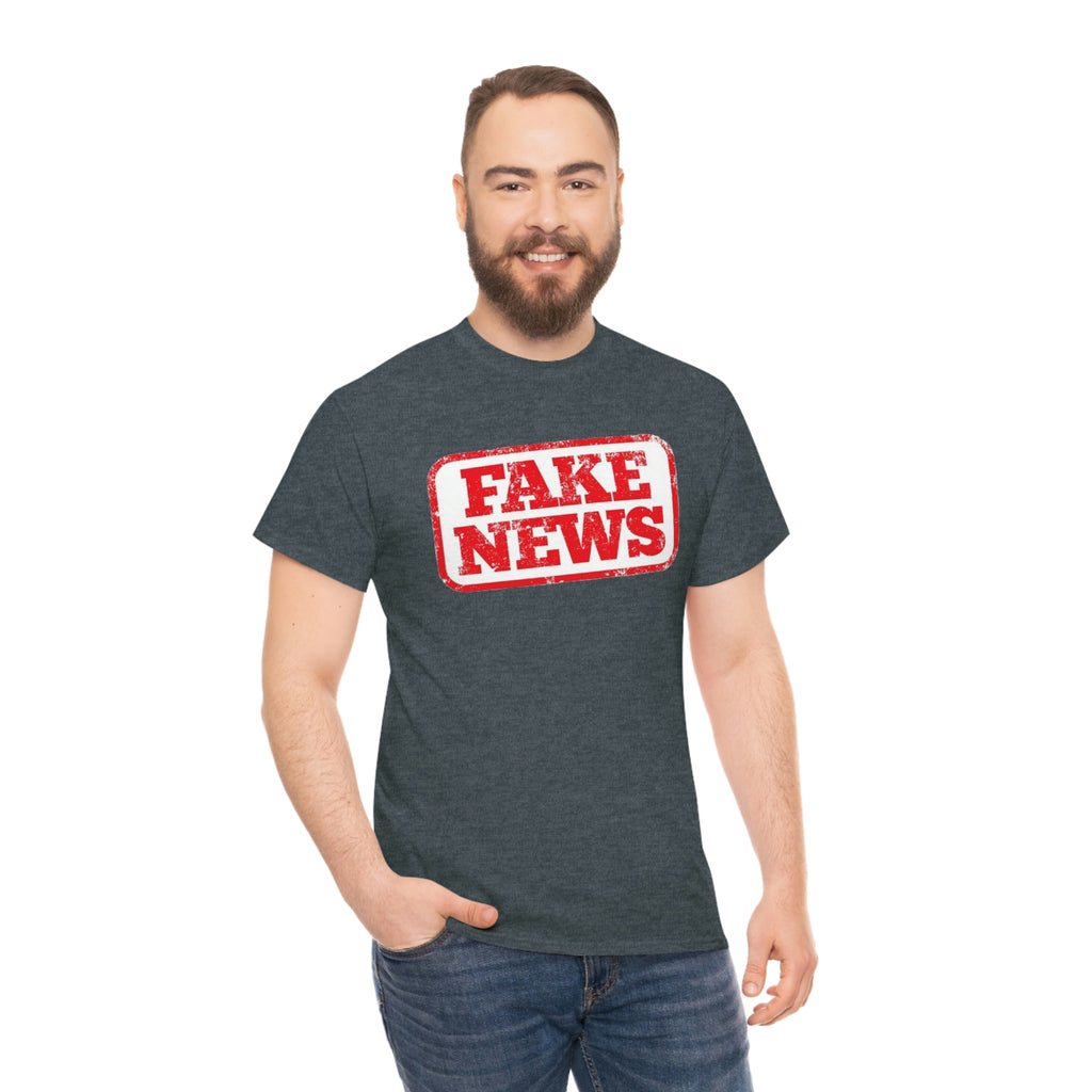 Fake news- Unisex Heavy Cotton Tee