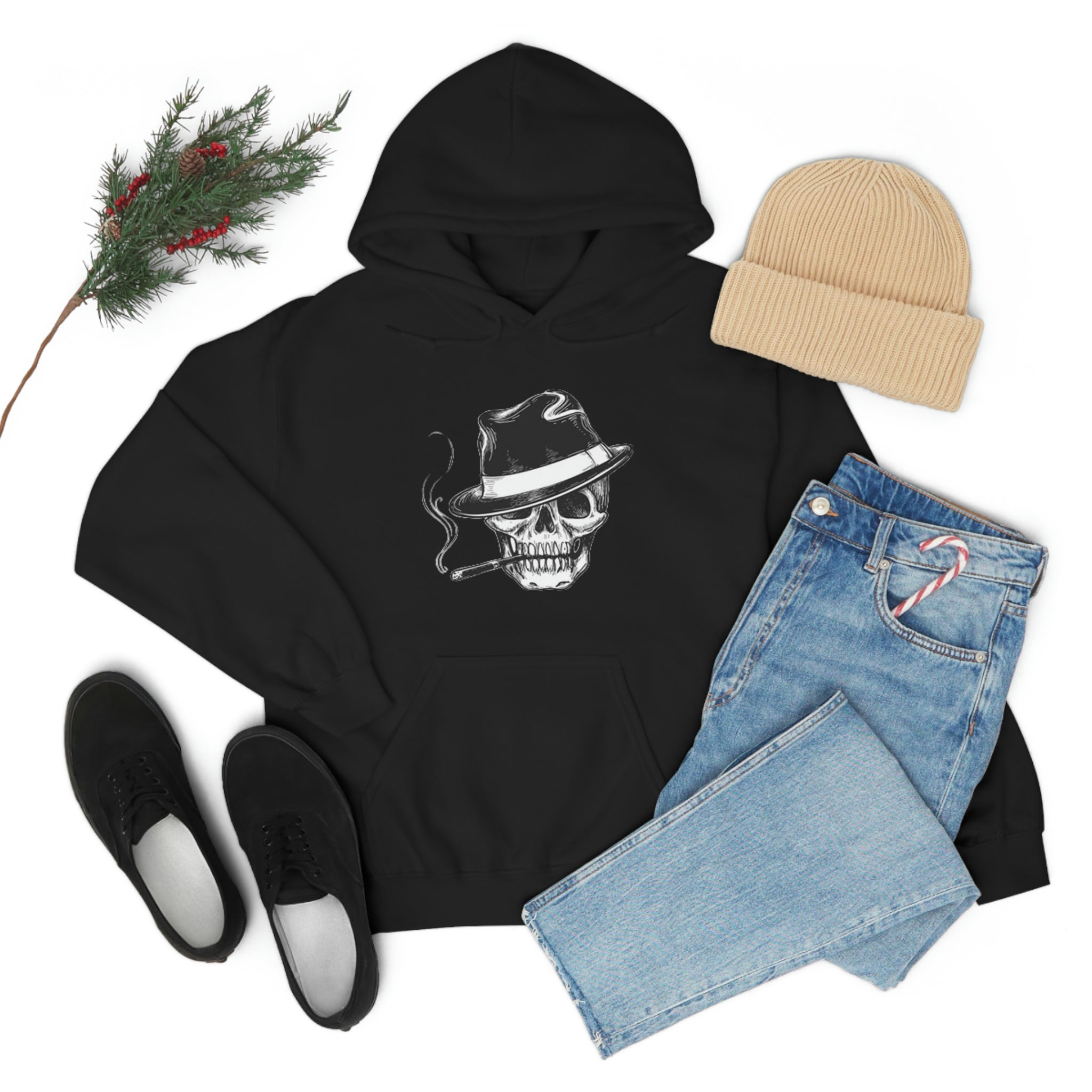 Skeleton- Heavy Blend™ Hooded Sweatshirt