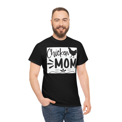 Chicken mom- Heavy Cotton Tee