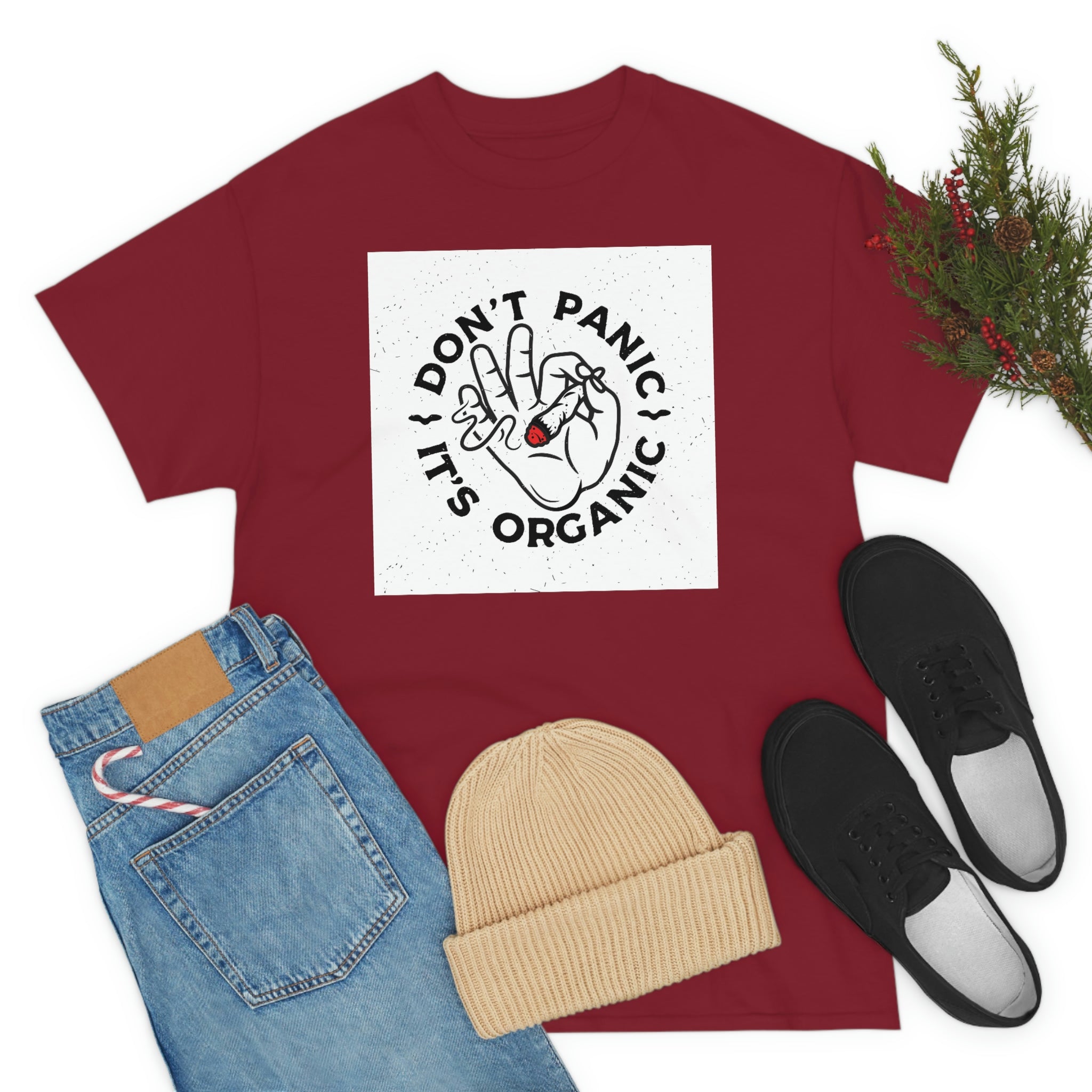 Don’t panic— Unisex Heavy Cotton Tee