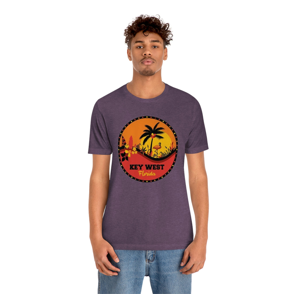 Key west Fl- Unisex Jersey Short Sleeve Tee