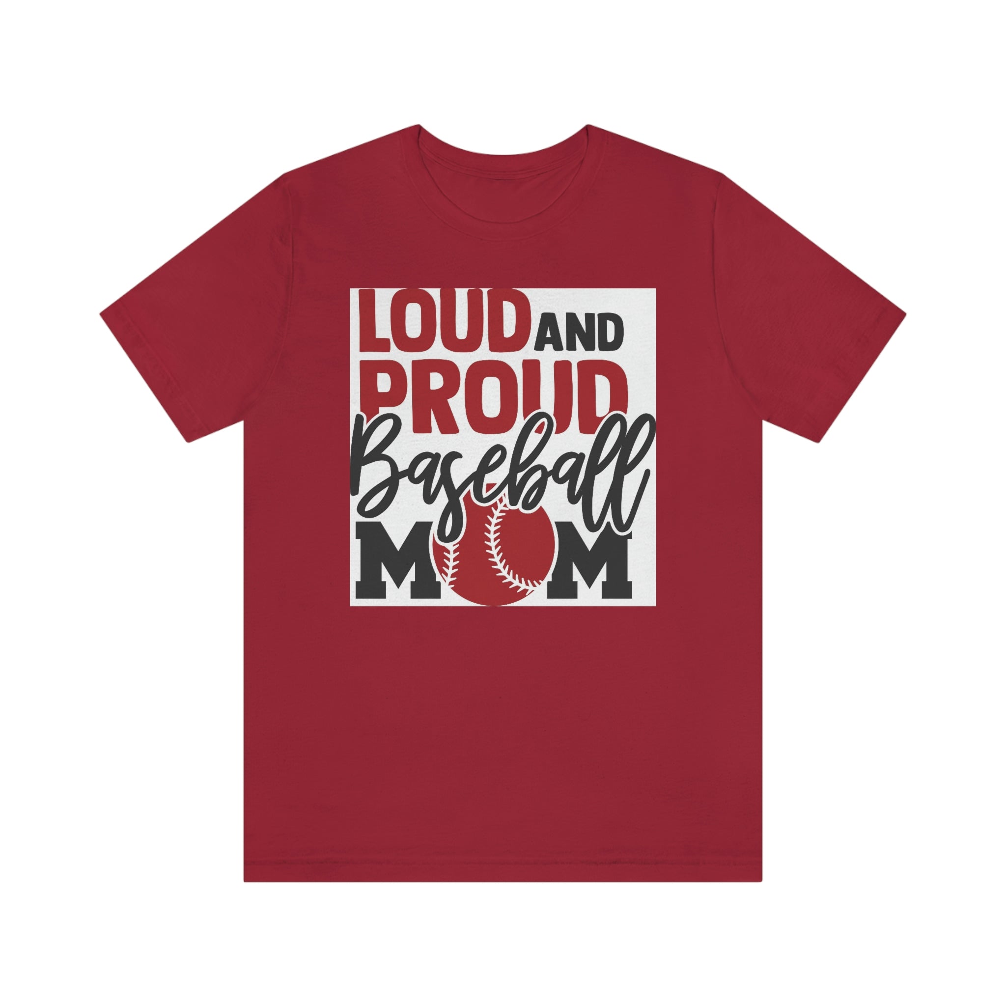 Baseball mom-  Jersey Short Sleeve Tee
