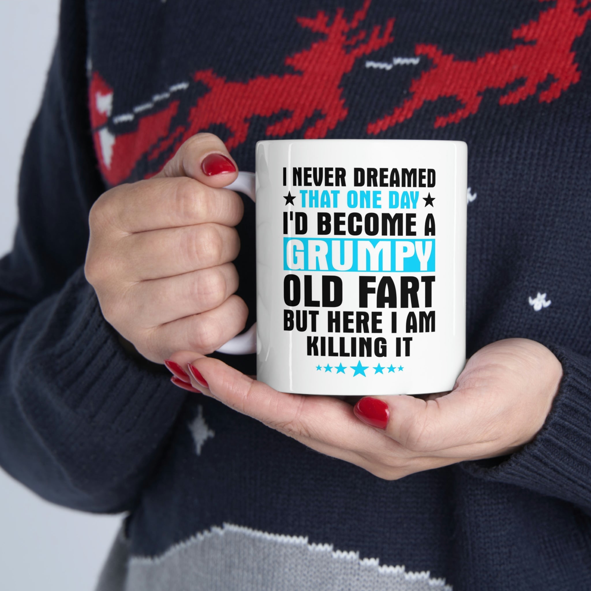 Old fart- Ceramic Mug 11oz